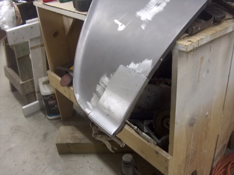 Lower Fender Patch Panel fitment and welding